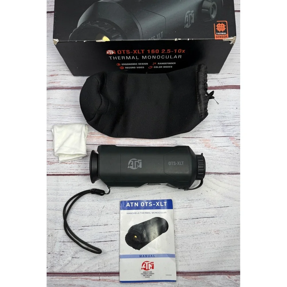 ATN OTS-XLT 160 2.5-10x Thermal Monocular‎ Handheld Rangefinder